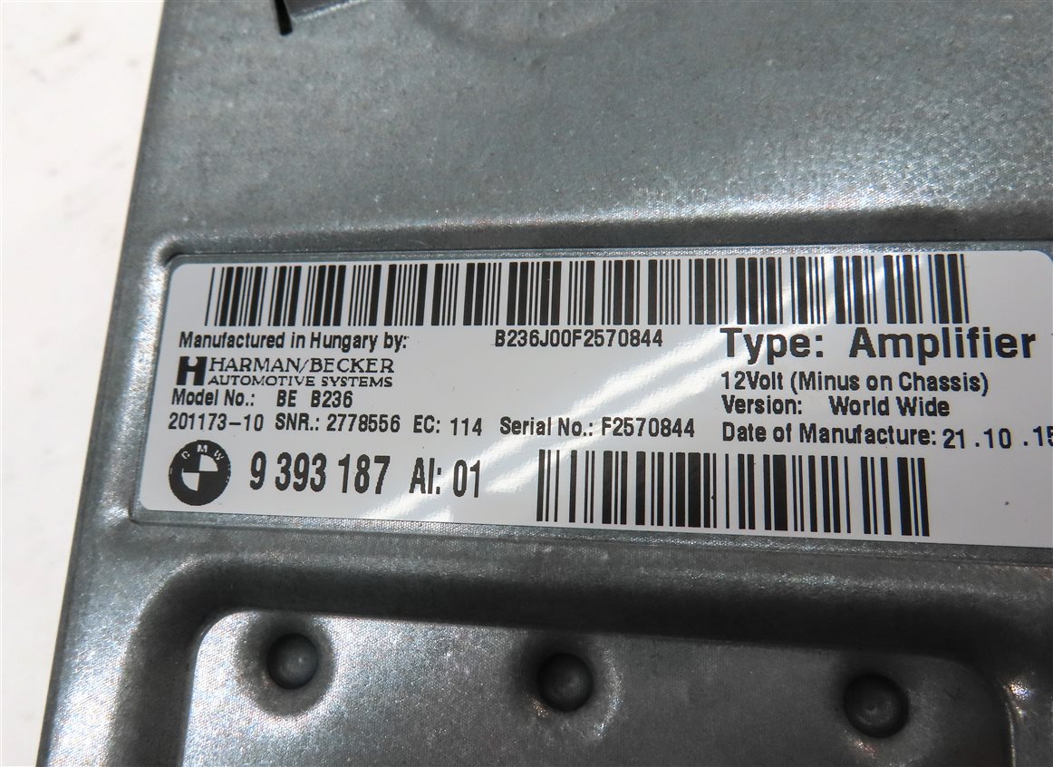Thumbnail 5: 16-20 BMW 5 M5 6GT 7 (F90 G11 G30 G32) RADIO SPEAKER HARMAN BECKER AMPLIFIER AMP