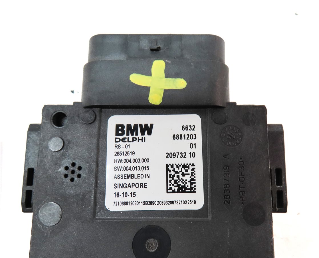 Thumbnail 4: 16-19 BMW 5 6GT 7 X3 X4 (G01 G02 G11 G30 G32) REAR BLIND SPOT RADAR SENSOR SET2