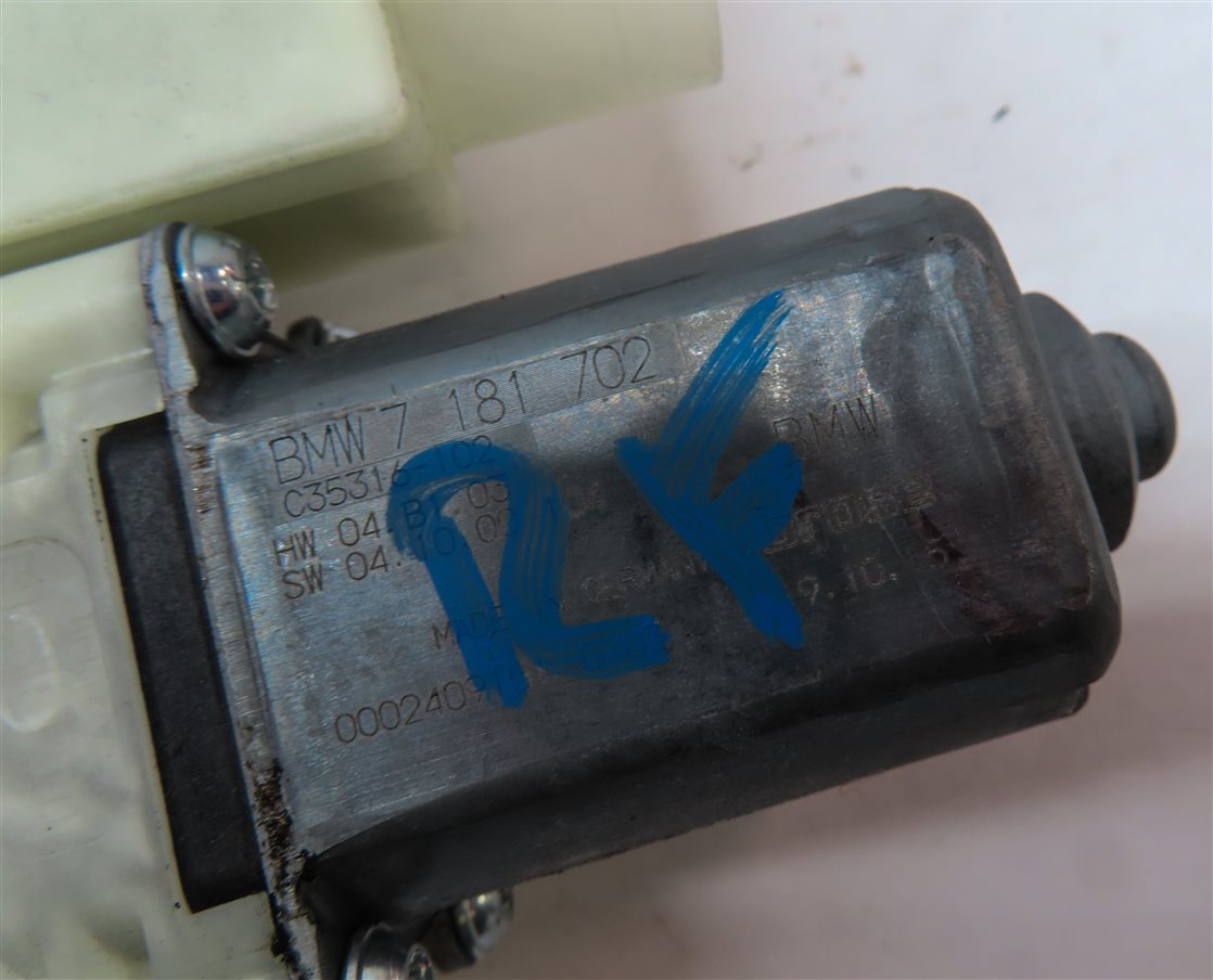 Thumbnail 6: 16-23 BMW 5 7 X3 X4 (G30 G11 G01 G02) FRONT RIGHT PASSENGER DOOR WINDOW MOTOR