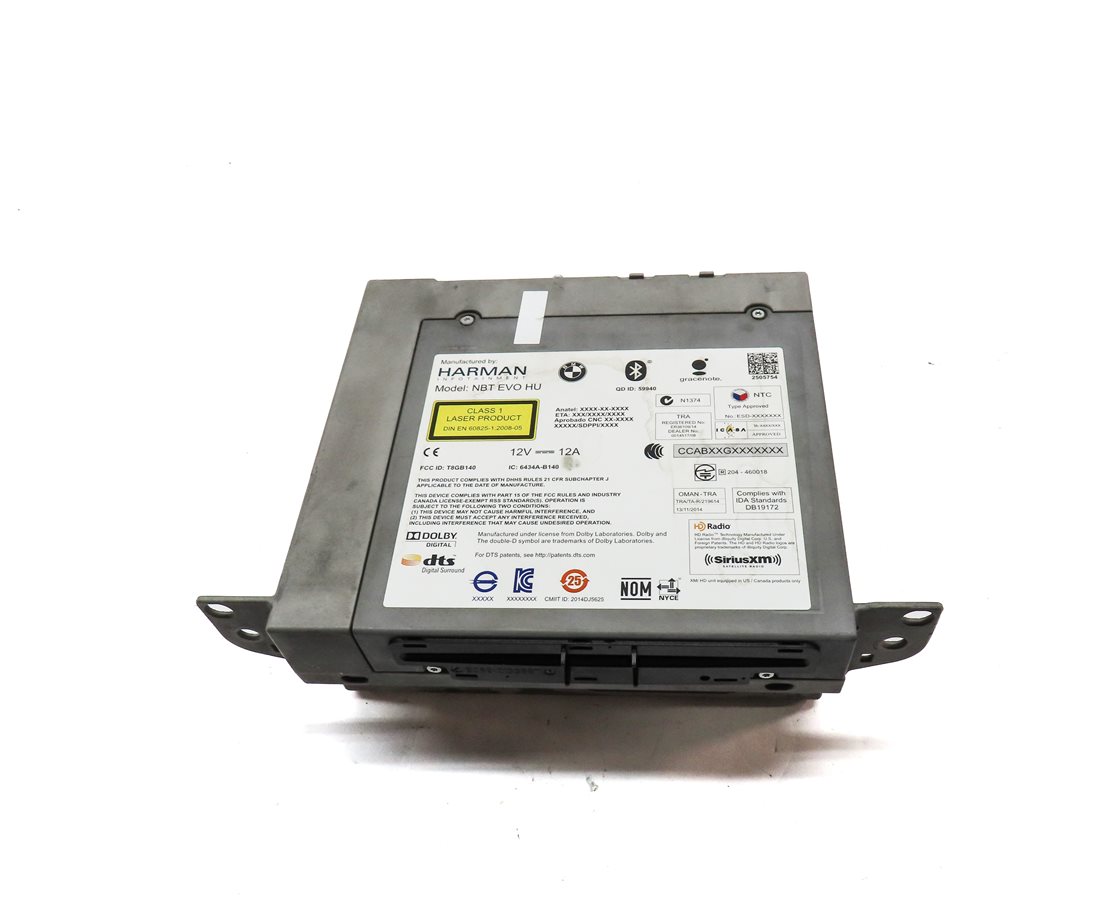 Thumbnail 2: 2017-2021 BMW 5 6GT 7 X3 X4 (G30 G32 G11 G01 G02) CD PLAYER AM FM RADIO RECEIVER