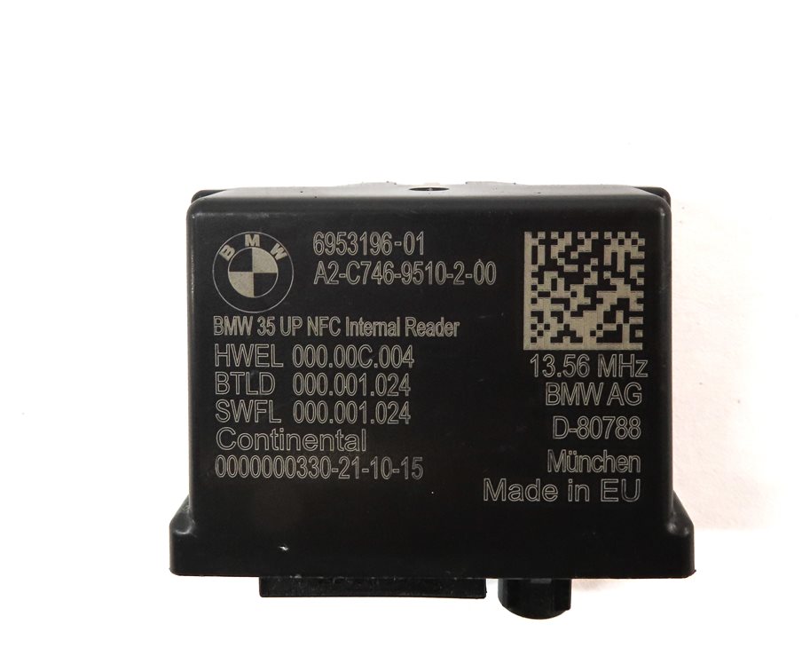 Thumbnail 4: 2016 BMW 750i (G11) NEAR FIELD AERIAL COMMUNICATION CONTROL MODULE