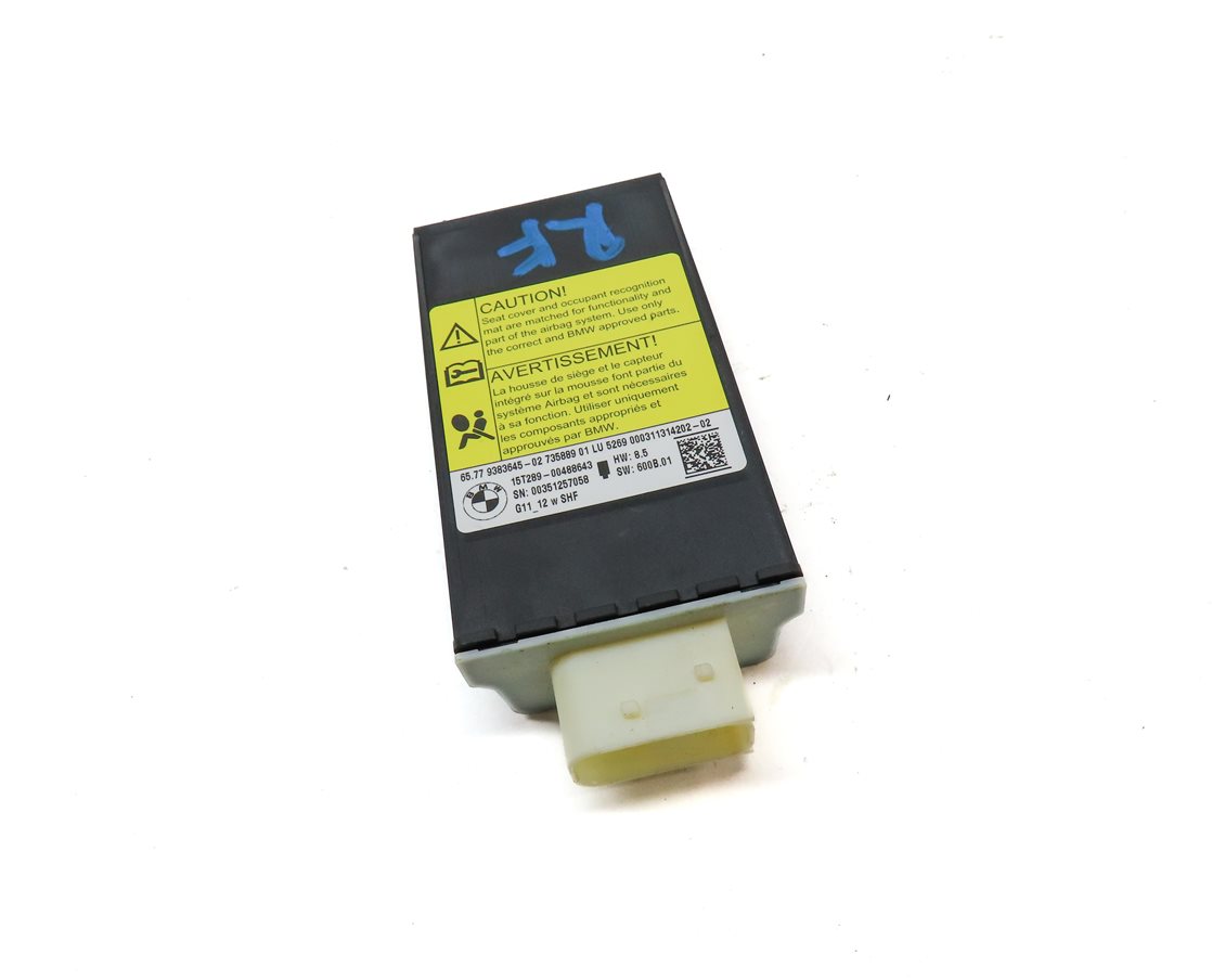 Thumbnail 3: 2016 BMW 750i (G11) FRONT LEFT DRIVER SEAT OCCUPANCY CONTROL MODULE SENSOR