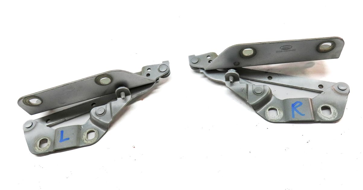 Thumbnail 2: 2008-2019 LAND ROVER LR2 / RANGE ROVER EVOQUE (L538) HOOD HINGE SET-2 (SILVER)