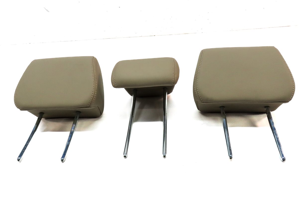 Thumbnail 2: 12-15 RANGE ROVER EVOQUE L538 REAR LEFT CENTER RIGHT SEAT HEADREST SET/3(ALMOND)