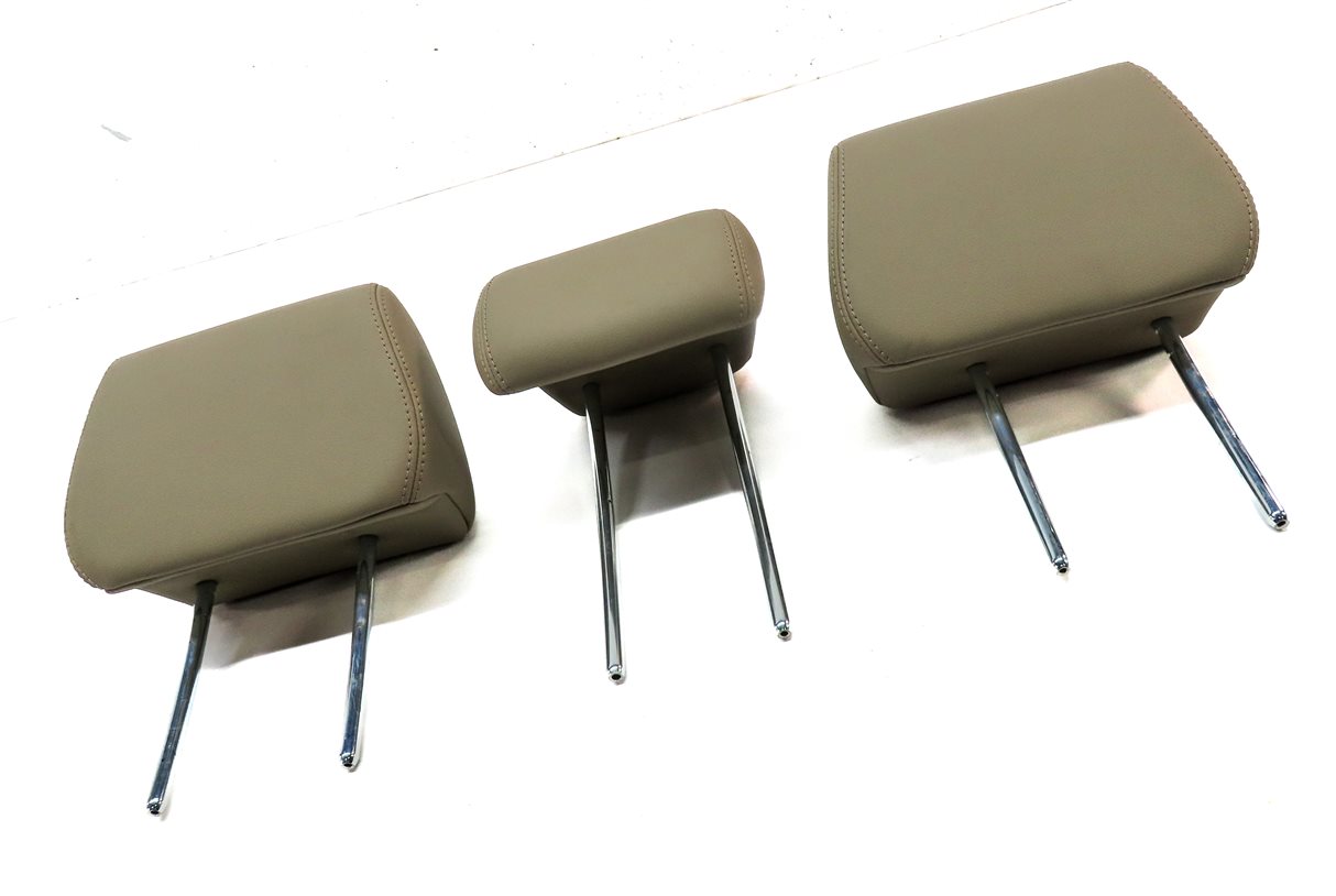 Thumbnail 3: 12-15 RANGE ROVER EVOQUE L538 REAR LEFT CENTER RIGHT SEAT HEADREST SET/3(ALMOND)