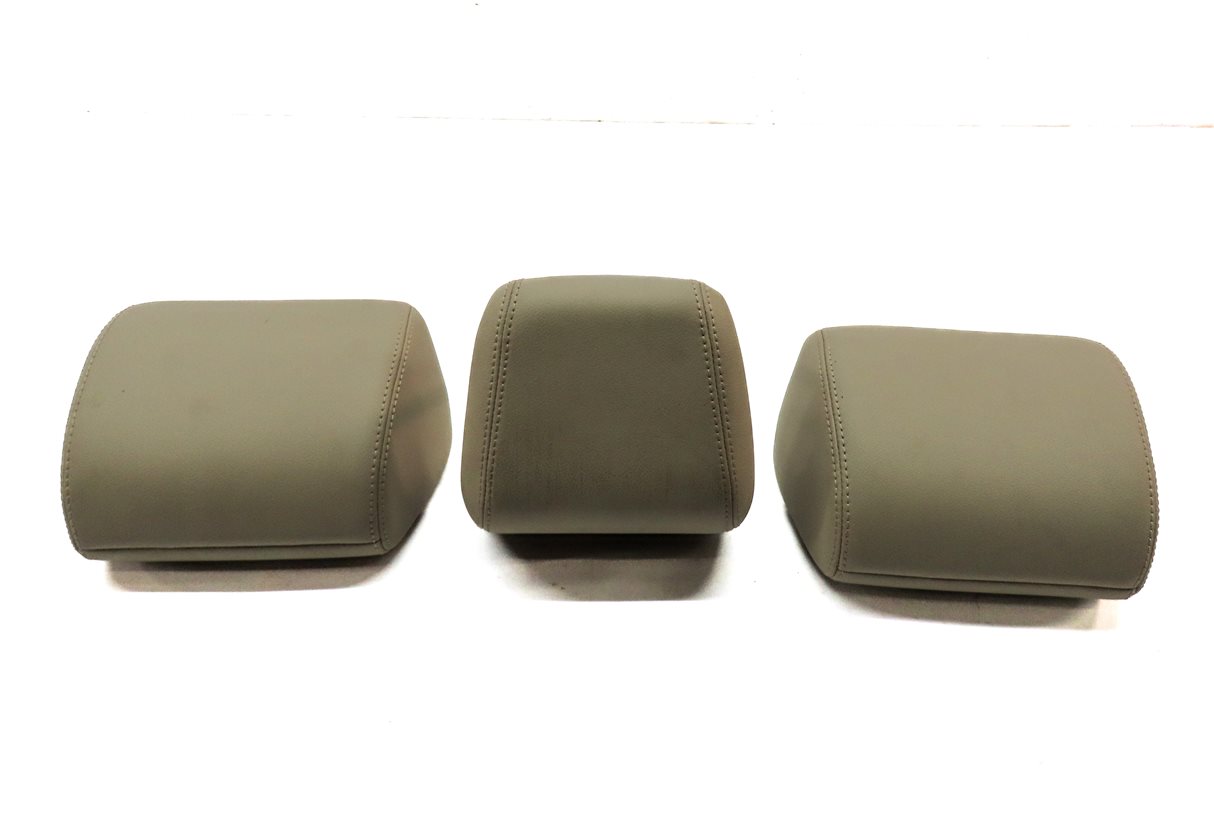 Thumbnail 6: 12-15 RANGE ROVER EVOQUE L538 REAR LEFT CENTER RIGHT SEAT HEADREST SET/3(ALMOND)