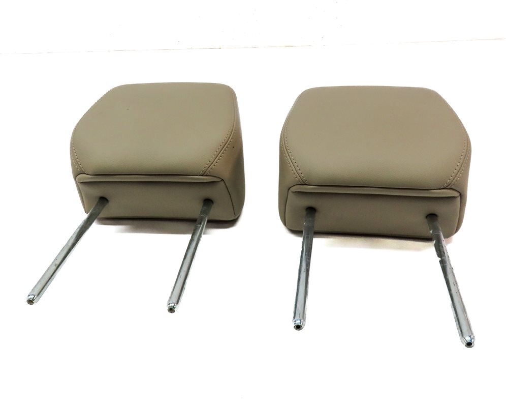 Thumbnail 2: 12-15 LAND RANGE ROVER EVOQUE L538 FRONT LEFT RIGHT SEAT HEADREST SET 2 (ALMOND)
