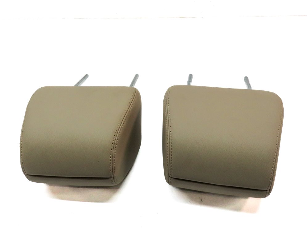 Thumbnail 5: 12-15 LAND RANGE ROVER EVOQUE L538 FRONT LEFT RIGHT SEAT HEADREST SET 2 (ALMOND)