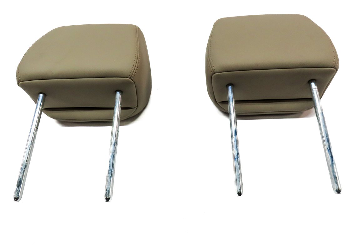 Thumbnail 6: 12-15 LAND RANGE ROVER EVOQUE L538 FRONT LEFT RIGHT SEAT HEADREST SET 2 (ALMOND)