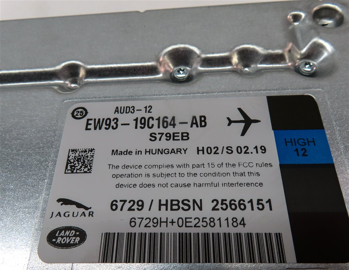 Thumbnail 5: 12-19 JAGUAR XF LAND ROVER LR2 LR4 RANGE ROVER SPORT EVOQUE AMPLIFIER 600 WATT
