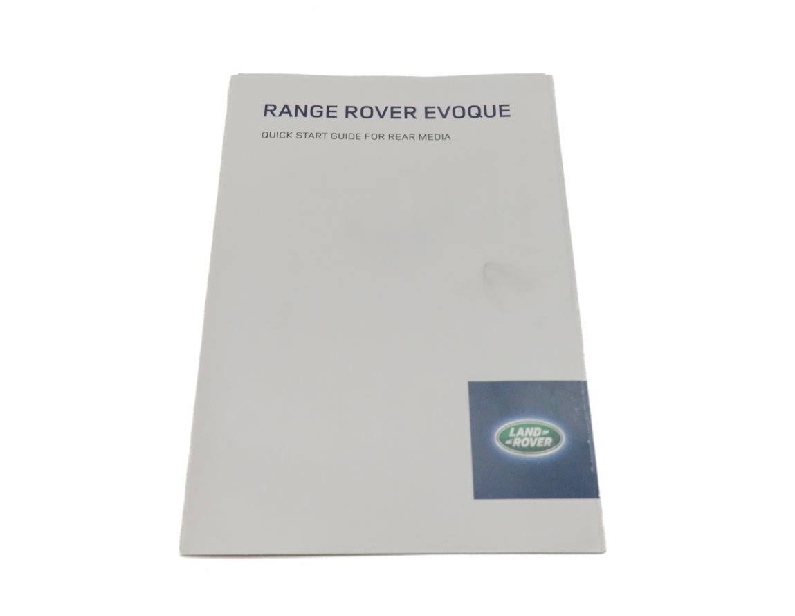 Thumbnail 4: 2016 RANGE ROVER EVOQUE (L538) 2.0L TURBO OWNERS MANUAL BOOKLET SET/5 w/ CASE