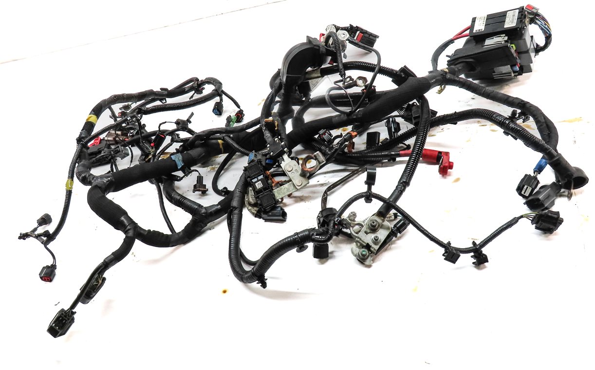 Thumbnail 2: 2016 RANGE ROVER EVOQUE (L538) 2.0L TURBO ENGINE MOTOR WIRE WIRING HARNESS