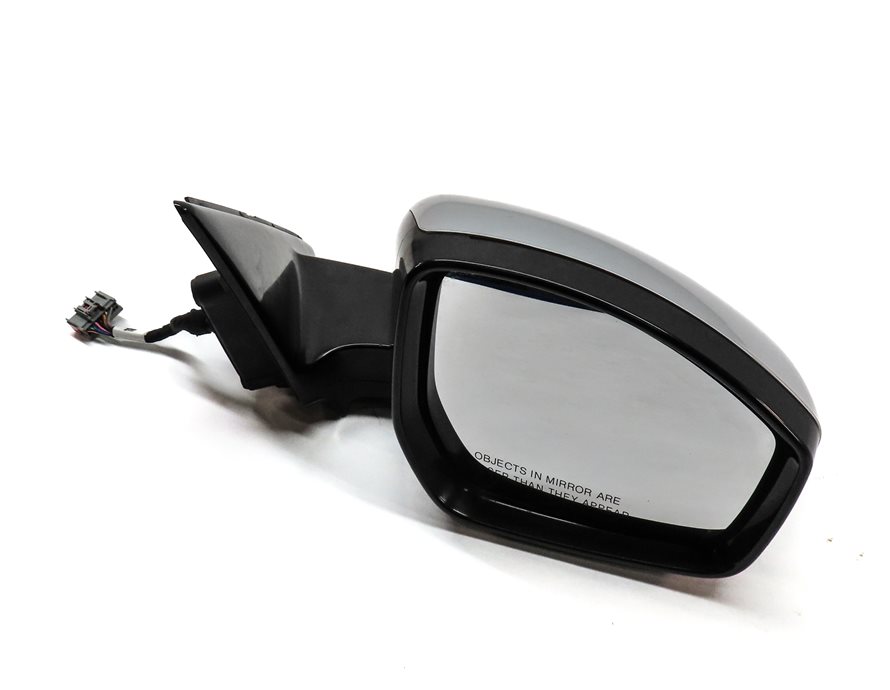 2014-2019 RANGE ROVER EVOQUE (L538) RIGHT P-FOLD HEATED DOOR MIRROR (SILVER)