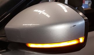 Thumbnail 2: 2014-2019 RANGE ROVER EVOQUE (L538) LEFT P-FOLD HEATED DOOR MIRROR (SILVER)