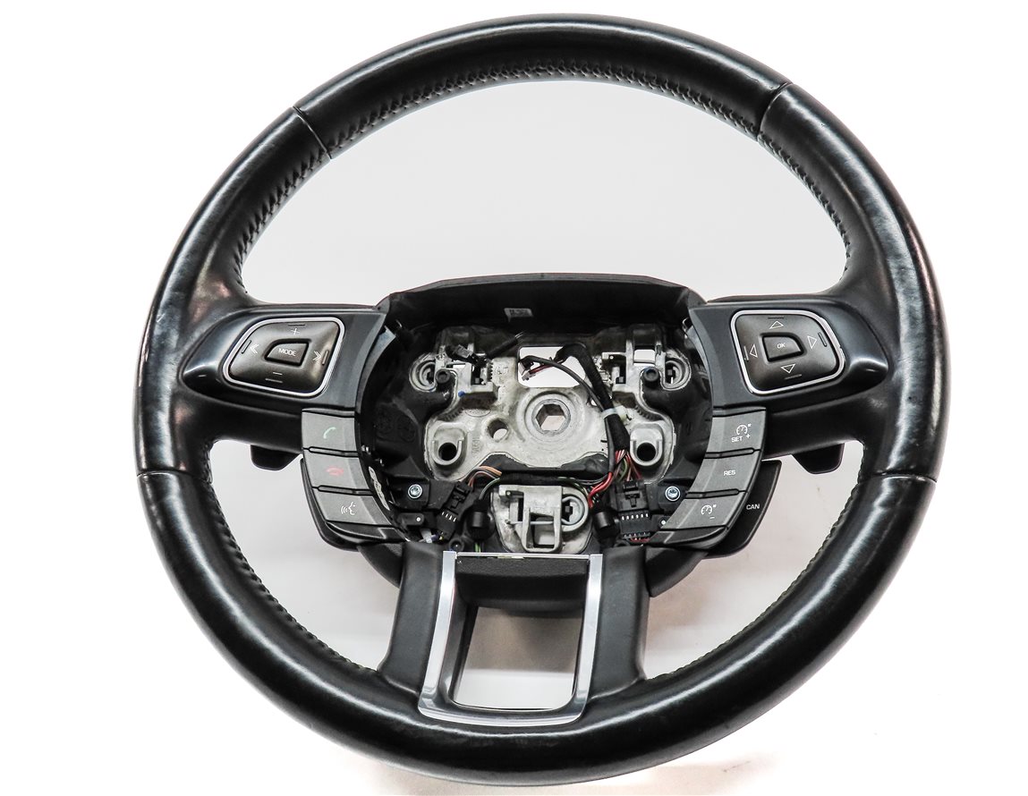 Thumbnail 2: 12-19 RANGE ROVER EVOQUE L538 STEERING WHEEL w/HEAT MEDIA CONTROL BUTTONS(BLACK)