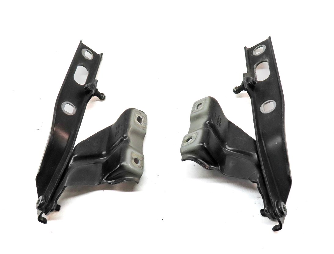 Thumbnail 4: 09-17 AUDI Q5 SQ5 (B8 8R) FRONT LEFT & RIGHT HOOD HINGE SET-2 (BLACK)