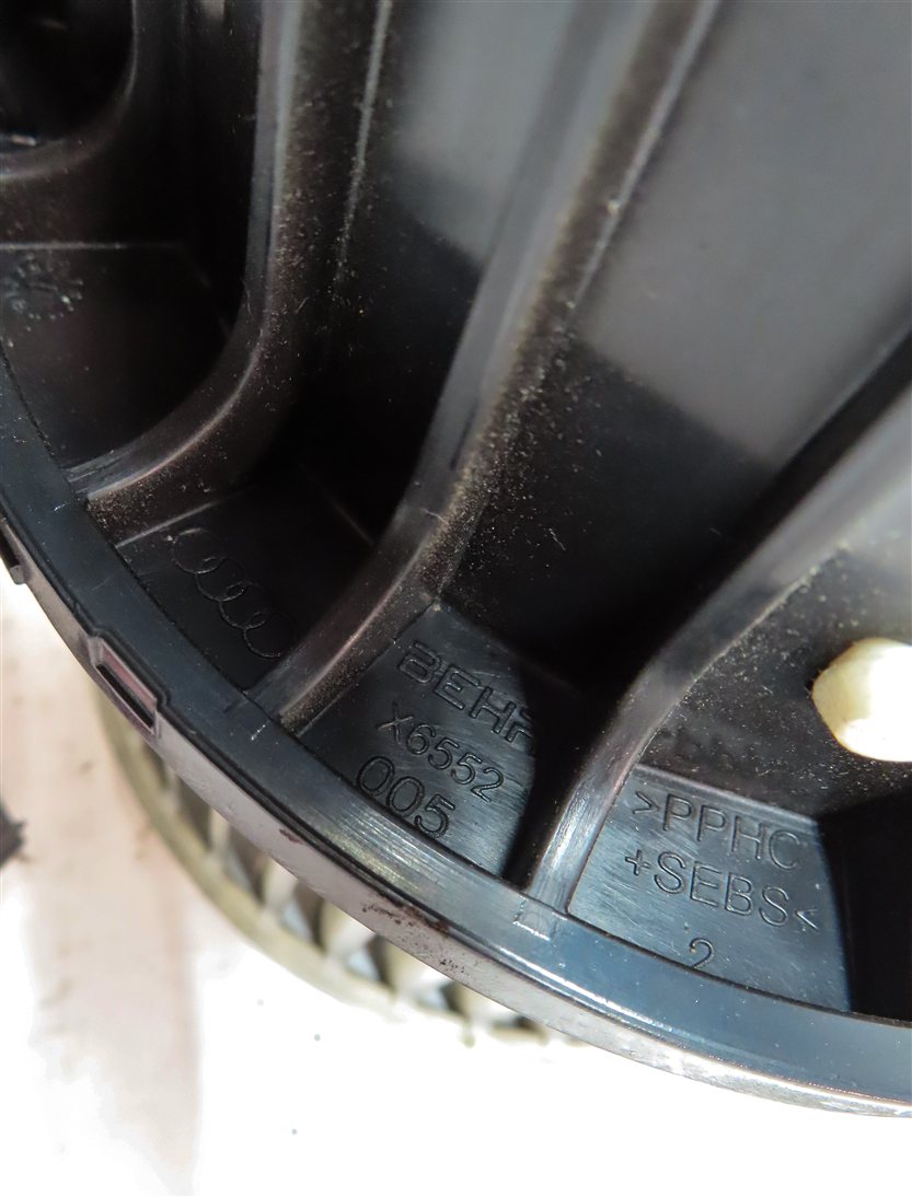 Thumbnail 6: 2013-2017 AUDI A4 S4 A5 S5 Q5 (B8 8K 8T 8R) FRONT HEATER A/C BLOWER FAN MOTOR