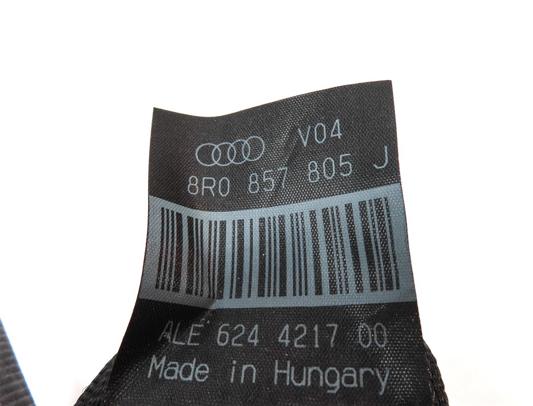 Thumbnail 6: 2014 AUDI Q5 (B8 8R) REAR RIGHT SEAT BELT SEATBELT RETRACTOR (BLACK)