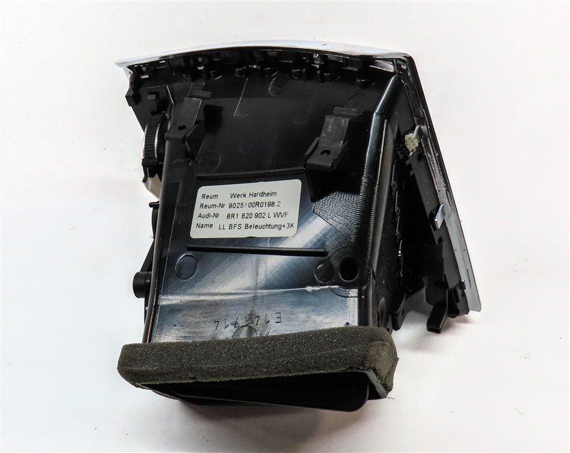 Thumbnail 5: 2014 AUDI Q5 (B8 8R) FRONT RIGHT PASSENGER DASH HEAT AIR AC HVAC VENT (BLACK)