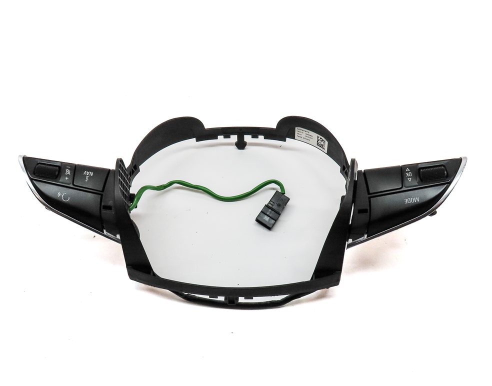 Thumbnail 4: 14 AUDI Q5 (B8 8R) STEERING WHEEL MODE AUDIO SWITCH BUTTON SET/2 w/TRIM (BLACK)