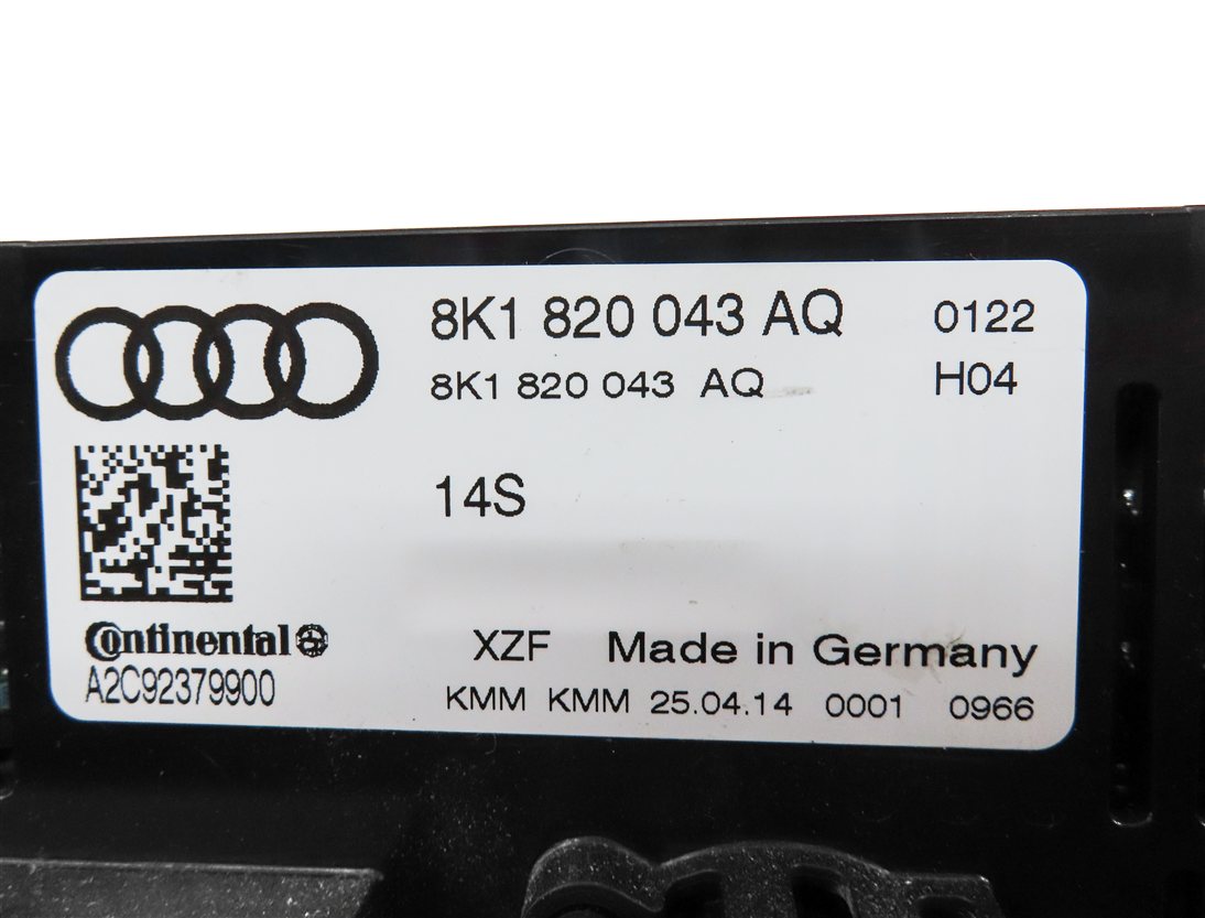 Thumbnail 6: 13-17 AUDI A4 S4 A5 S5 RS5 Q5 SQ5 (B8 8K 8T 8R) HEATER A/C TEMPERATURE CONTROL