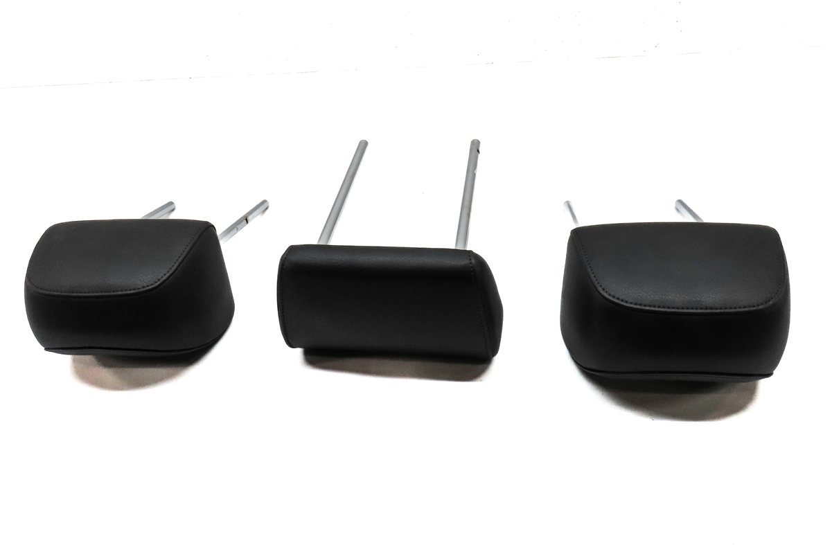 Thumbnail 5: AUDI 11-17 Q5 14-17 SQ5 (B8) REAR LEFT RIGHT CENTER HEADREST SET3 (BLACK)