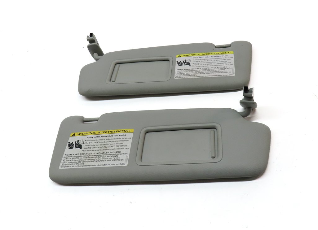 Thumbnail 2: 2013-2016 AUDI Q5 SQ5 (B8 8R) FRONT LEFT & RIGHT SUNVISOR SUN SHADE SET(GRAY)