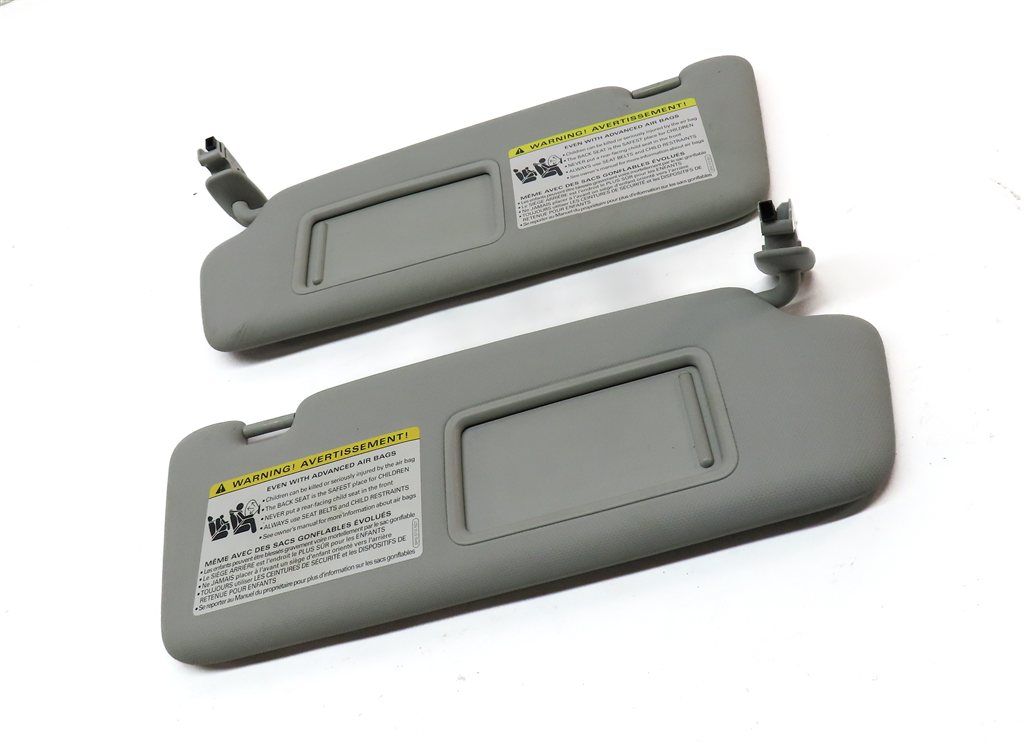 Thumbnail 3: 2013-2016 AUDI Q5 SQ5 (B8 8R) FRONT LEFT & RIGHT SUNVISOR SUN SHADE SET(GRAY)