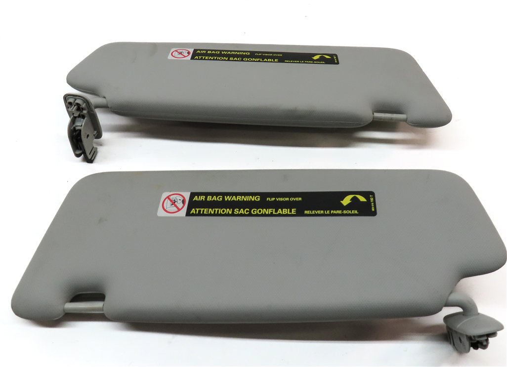 Thumbnail 5: 2013-2016 AUDI Q5 SQ5 (B8 8R) FRONT LEFT & RIGHT SUNVISOR SUN SHADE SET(GRAY)