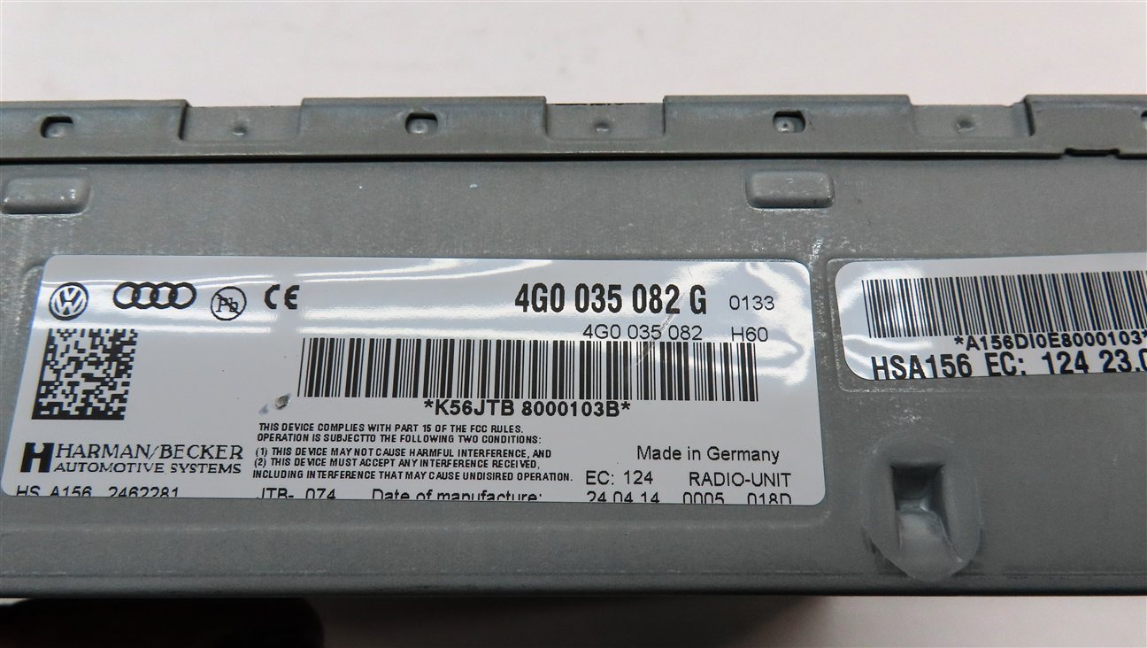 Thumbnail 5: 09-17 VW / AUDI A4 S6 Q3 Q5 Q7 RS5 S5 S6 TOUAREG RADIO RECEIVER CONTROL MODULE