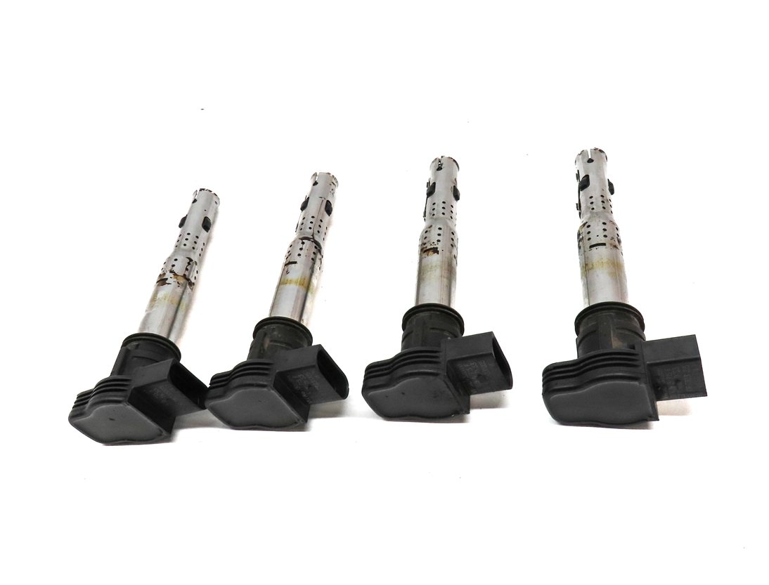 Thumbnail 2: 07-17 AUDI A3 A4 S4 A5 S5 A6 Q3 Q5 R8 TT BEETLE JETTA 2.0L IGNITION COIL SET 4