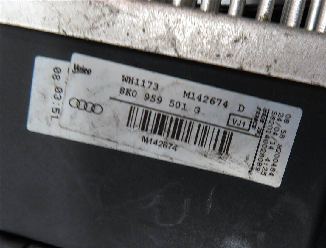 Thumbnail 8: 09-17 AUDI A4 A5 Q5 S4 (B8 8T 8R) 2.0L 3.0L 3.2L RADIATOR COOLING FAN w/ SHROUD
