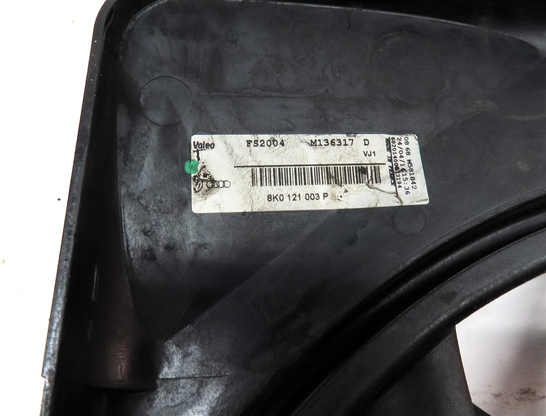 Thumbnail 9: 09-17 AUDI A4 A5 Q5 S4 (B8 8T 8R) 2.0L 3.0L 3.2L RADIATOR COOLING FAN w/ SHROUD