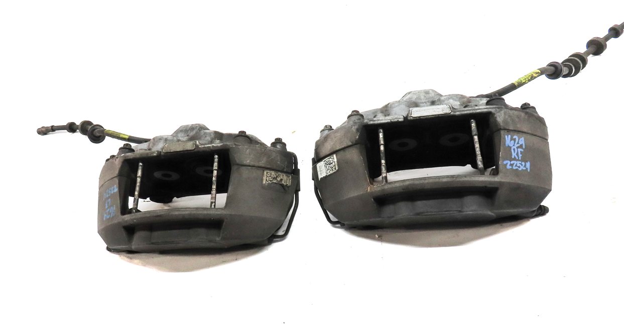 Thumbnail 2: 13-17 AUDI Q5 (B8 8R) FRONT LEFT & RIGHT BRAKE CALIPER SET (BREMBO 320mm ROTOR)