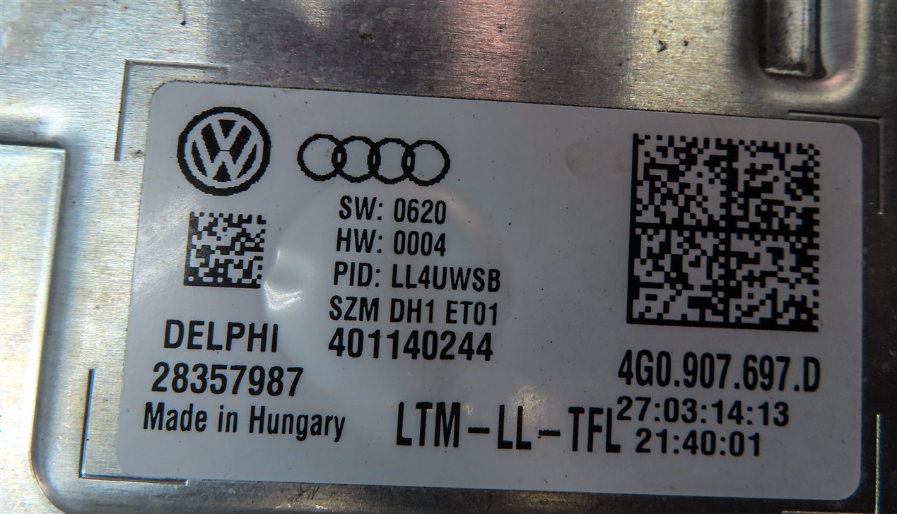 Thumbnail 6: 2013-2017 AUDI Q5 SQ5 (B8 8R) RIGHT PASSENGER XENON HID HEADLIGHT LAMP (NON AFS)
