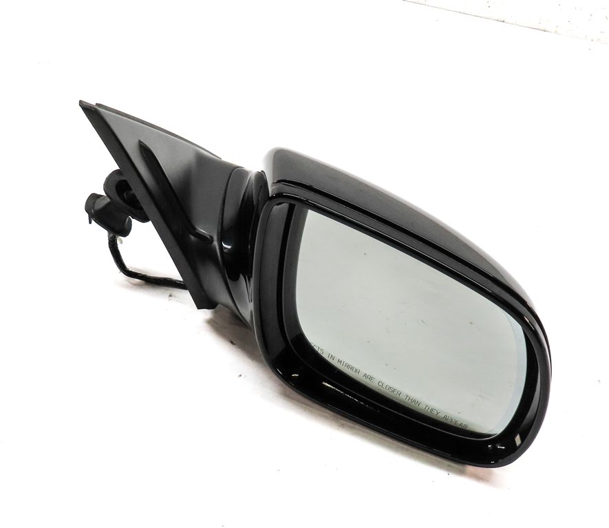 09-14 AUDI Q5 (8R) RIGHT P-FOLD HEAT AUTODIM MEMORY DOOR MIRROR w/ LIGHT (BLACK)
