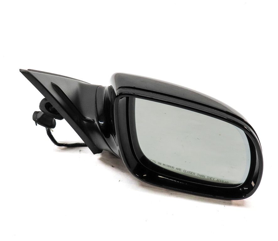 Thumbnail 2: 09-14 AUDI Q5 (8R) RIGHT P-FOLD HEAT AUTODIM MEMORY DOOR MIRROR w/ LIGHT (BLACK)