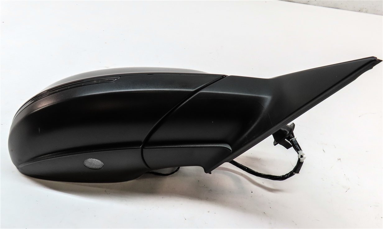 Thumbnail 7: 09-14 AUDI Q5 (8R) RIGHT P-FOLD HEAT AUTODIM MEMORY DOOR MIRROR w/ LIGHT (BLACK)