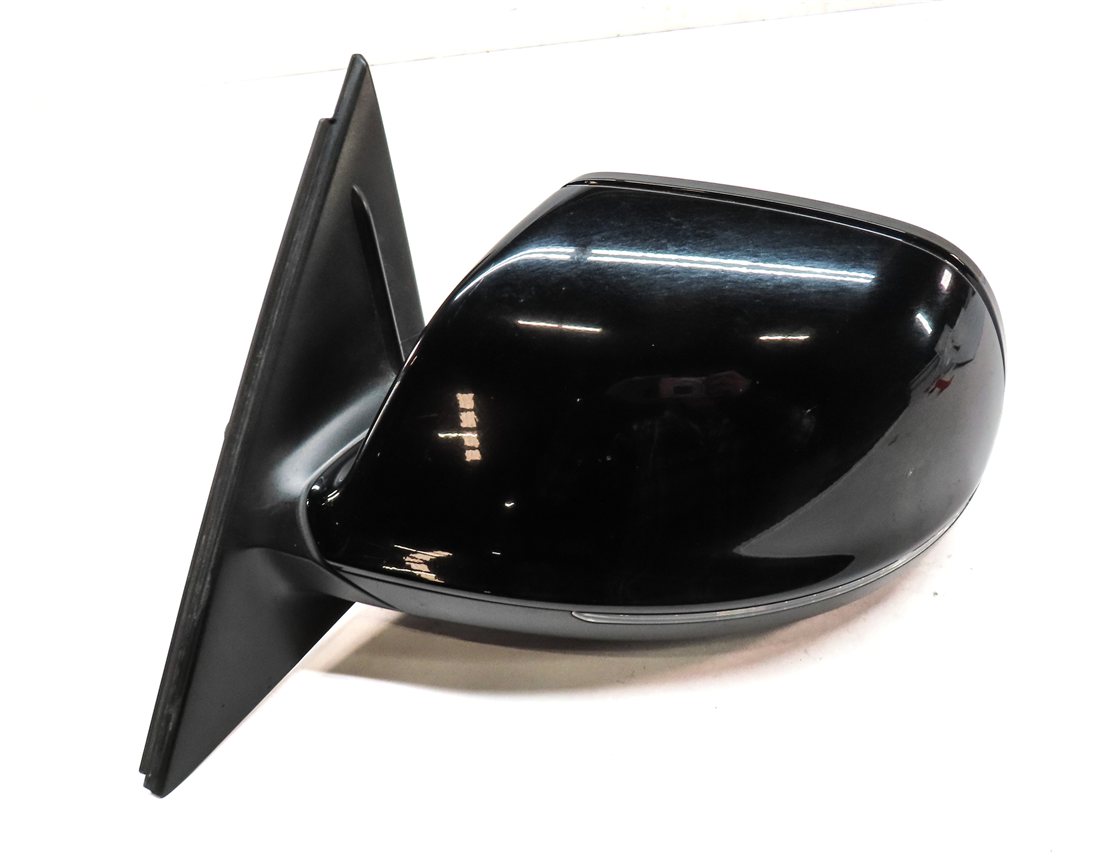 Thumbnail 6: 09-14 AUDI Q5 (8R) LEFT P-FOLD HEAT AUTODIM MEMORY DOOR MIRROR w/ LIGHT (BLACK)