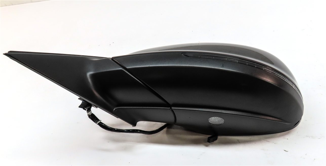 Thumbnail 7: 09-14 AUDI Q5 (8R) LEFT P-FOLD HEAT AUTODIM MEMORY DOOR MIRROR w/ LIGHT (BLACK)