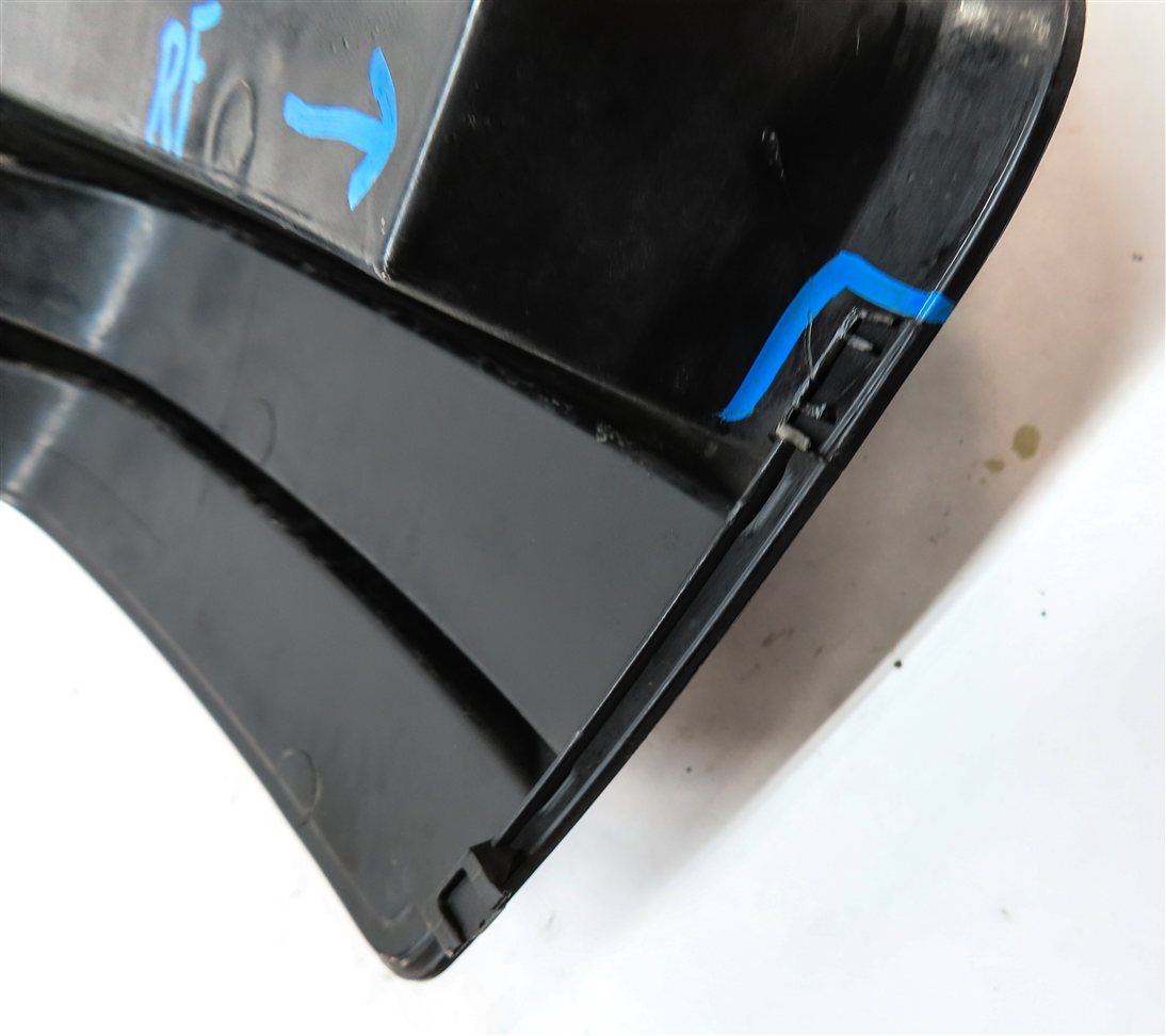Thumbnail 8: 13-16 AUDI Q5 (B8 8R) RIGHT FRONT PASSENGER FOGLIGHT LIGHT GRILLE TRIM (BLACK)