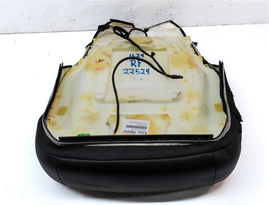 Thumbnail 5: 13-17 AUDI Q5 B8 8R FRONT RIGHT PASSENGER STANDARD LOWER SEAT CUSHION (BLACK)