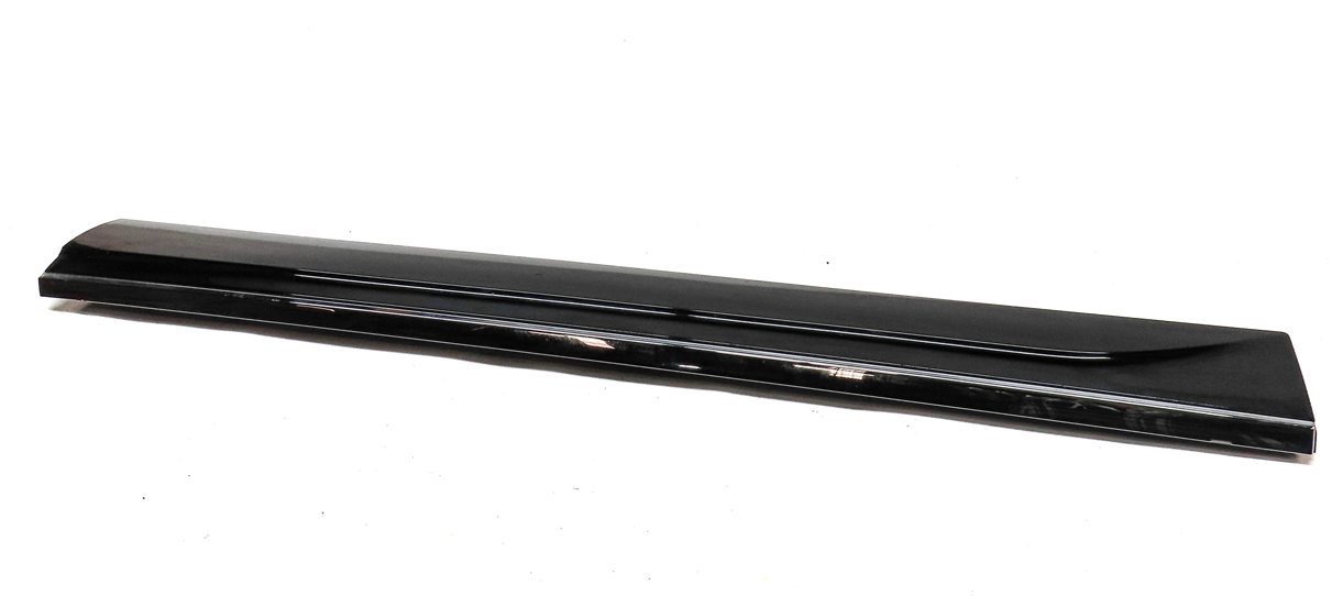 2014 AUDI Q5 (B8 8R) FRONT LEFT DRIVER EXTERIOR LOWER DOOR TRIM MOULDING (BLACK)