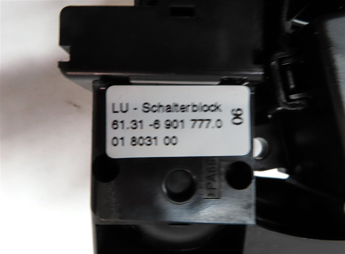 Thumbnail 8: 2003-2009 RANGE ROVER (L322) STEERING COLUMN BLINKER WIPER COMBINATION SWITCH