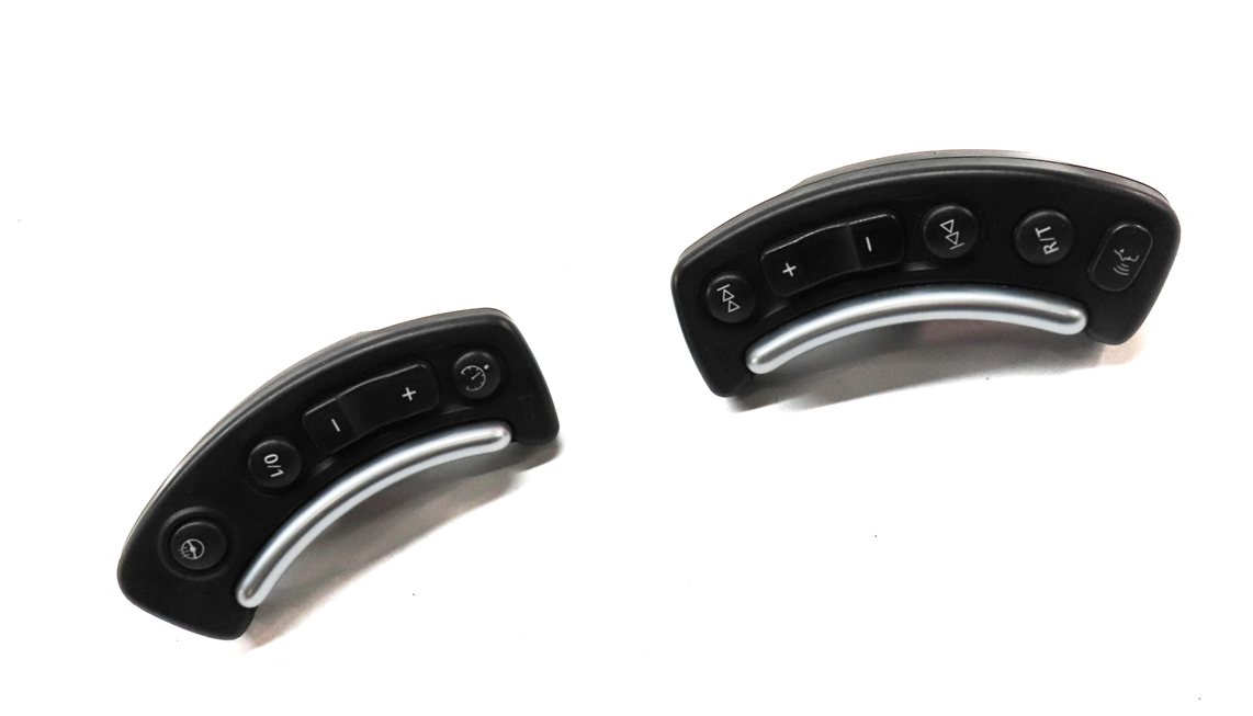 Thumbnail 3: 2007 LAND RANGE ROVER (L322) STEERING WHEEL OPTION MEDIA CONTROL BUTTON SET/2