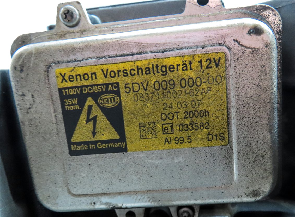 Thumbnail 6: 2006-2009 RANGE ROVER (L322) LEFT HID XENON ADAPTIVE AFS HEADLIGHT LIGHT LAMP