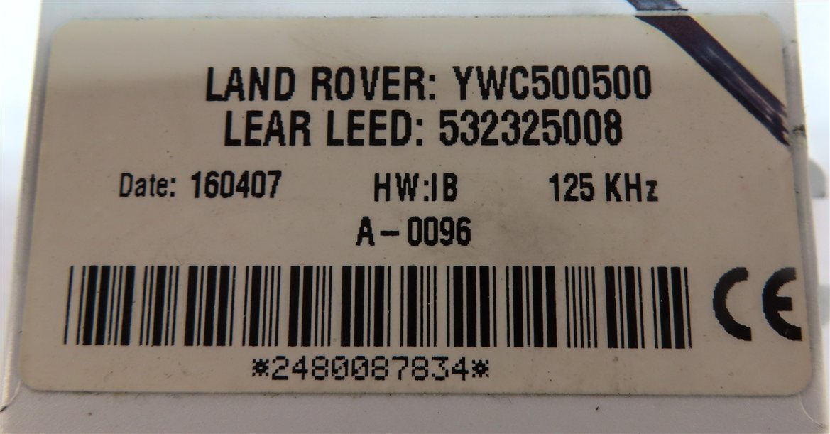 Thumbnail 11: 07 RANGE ROVER L322 4.2L SUPER SPEEDOMETER ECM IMMOBILIZER MODULE KEY SET (194k)