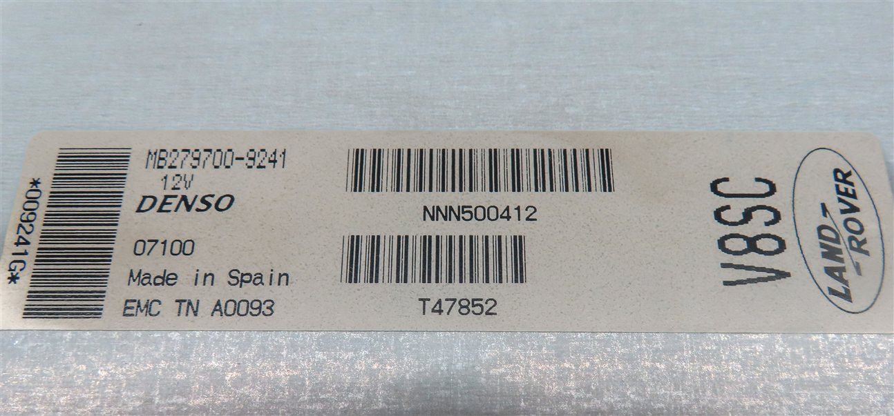Thumbnail 9: 07 RANGE ROVER L322 4.2L SUPER SPEEDOMETER ECM IMMOBILIZER MODULE KEY SET (194k)