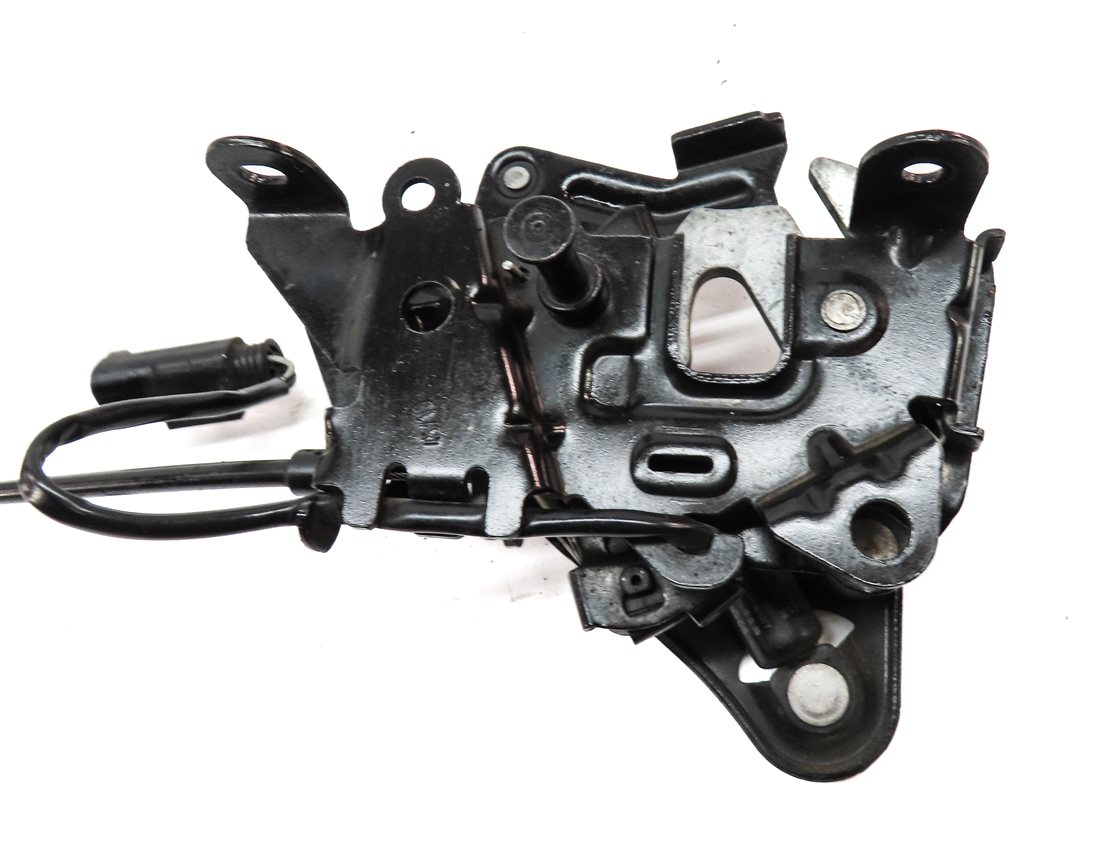 Thumbnail 5: 11 BMW 535XiGT (F07) FRONT HOOD BONNET LID LEFT & RIGHT LOCK LATCH SET/2 w/CABLE