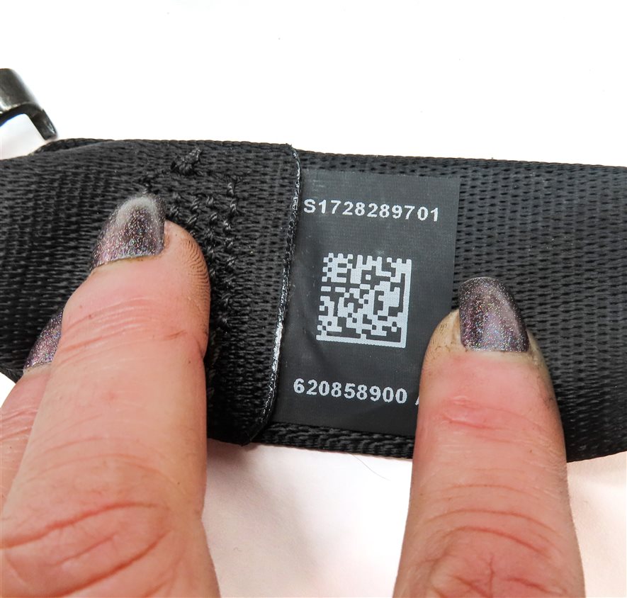 Thumbnail 5: 2010-2017 BMW 535iGT 550iGT (F07) LEFT FRONT DRIVER SEATBELT RETRACTOR (BLACK)